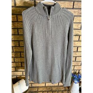 GH Bass Earth 1/4 Zip Sweater‎